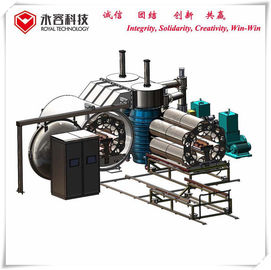 Horizontale Art ABS Aluminiummetallisierungsmaschine, Wolframfaden-beständige thermische Verdampfungs-Maschine