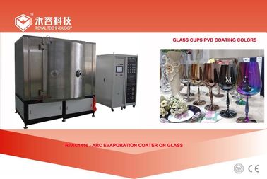 Glasschmuck-Bogen-Ionenvakuumüberzug-Ausrüstung, Glasflaschen, Gläser, Glashalsketten-Zinn-Goldbeschichtung, Silber