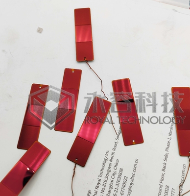 BESCHICHTUNGEN dauerhafte PVD ROTE End-u. rote Farb, PVD-Farbe beschichteten rote Endedelstahlbleche,