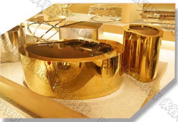 Hardware-dekoratives Ionenüberzug-System, Goldionenüberzug-System