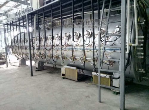 Letzte Unternehmenslösungen über RTAC2270 - China - Horizontale große Bogenbeschichtungsmaschine - für Edelstahlbleche