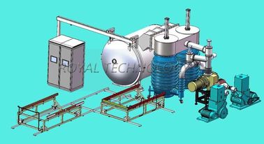 Ein guter Preis. Horizontale thermische Verdampfungs-Beschichtungs-Einheit, Hochvakuum-Aluminiummetallisierungsbeschichtungs-Maschine Online