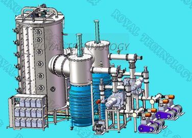 Ein guter Preis. DC Spannung PVD Vakuumbeschichtungs-Maschinen-Metallschichtüberzug mit PLC-Steuerung Online