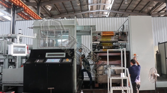 Hochgeschwindigkeits-Roll-to-Roll-Beschichtungsmaschine für Polymer-Kunststofffolien Schwerfilmmetallisierer