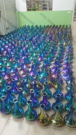 Glas-Shisha-Regenbogen-dekorative Beschichtungen, Vakuumbeschichtung der Glaswaren-PVD, Glasaschenbecher-Regenbogenfarben