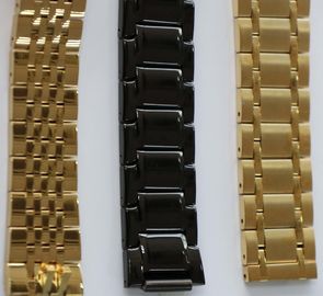 Ein guter Preis. Vakuumbeschichtungs-Dienstleistungen der Edelstahl-Uhr-Ketten-PVD, Bogen, der Rosen-Goldbeschichtungs-Service-China-Lieferanten überzieht Online