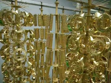 Konservieren Sie Goldbeschichtung auf Schmuck, wirkliches spritzen depositon des Gold 24K auf Uhren, Beschichtung des Schmuck-Goldpvd