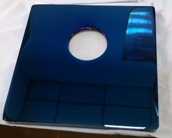 Blaue Beschichtung der Farbepvd auf Metallteilen, Messingblauer Beschichtungsservice der legierung PVD