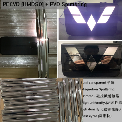 Aluminium-Vakuummetallisierung HMDSO Advanced Coating Process PVD-Beschichtungsmaschine