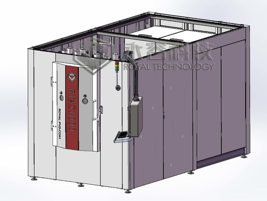 Brachte geschlossenes Feld RTSP1000 Magnetron-Spritzensystem CER zugelassenes PVD Ion Plating Machine aus dem Gleichgewicht