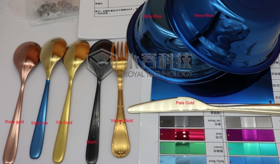 Ein guter Preis. Gold-, Messing, Schwarzes, Rose Gold, Chrome, Blaues, Rotes, Grünes, Purpurrotes u. Graues PVD Online