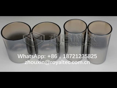 Hellbernsteinfarbige und halbe silberne Farbe