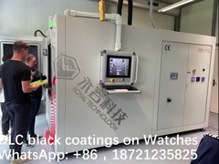 PVD-DLC-Schwarzbeschichtungen an Uhren