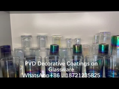 Hochvakuumglasbeschichtungsmaschine PVD-Dekorationsbeschichtungssystem