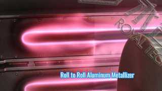 CPP-Kunststofffolie Roll-to-Roll-Aluminiummetallisierung